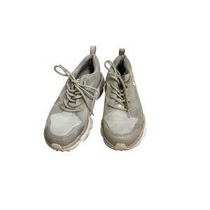 Holo Footwear Maverick Womens 10 Sage Green Grey Trail Runner Sneakers HW511013